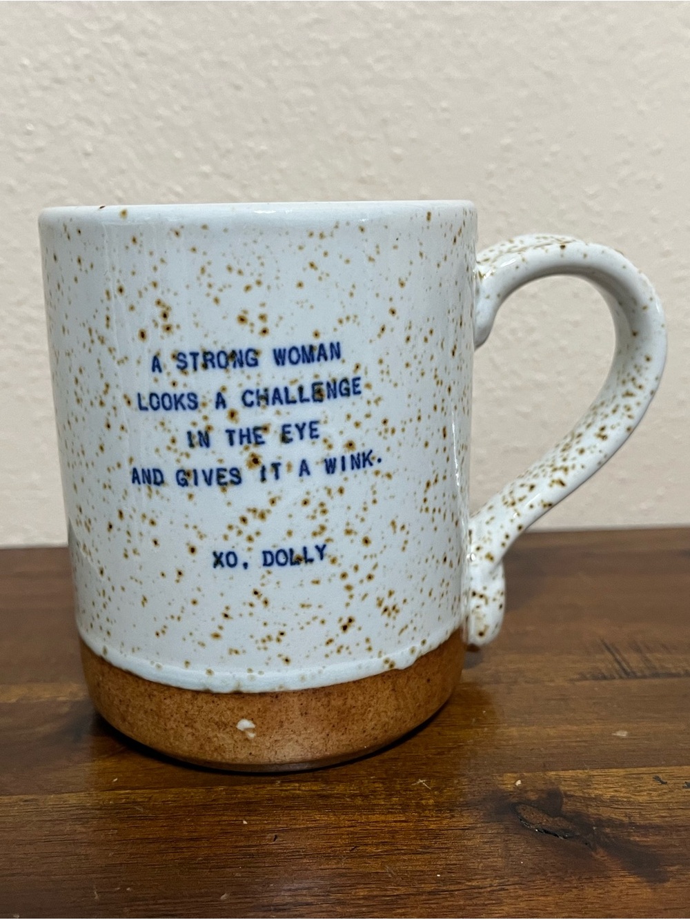 Sugarboo & Co XO Dolly Parton Inspirational Quote Mug
